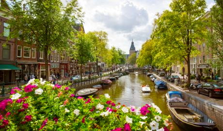 Holland mit  Tulpenblüte & Keukenhof